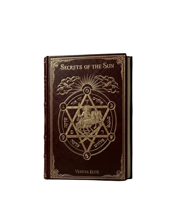 'Secrets of the Sun' Occult Grimoire by 'Veritas Elite'.